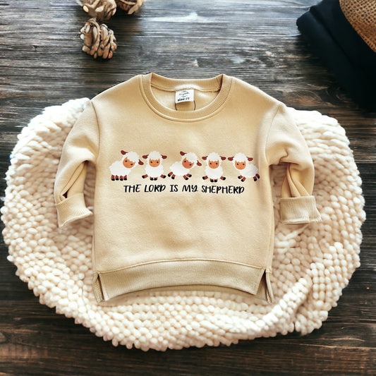 The Lord is My Shepherd Kids Crewneck Sweater Set 1