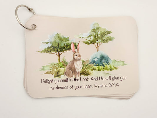 English Bible Verse Cards (Beginner Set 2)