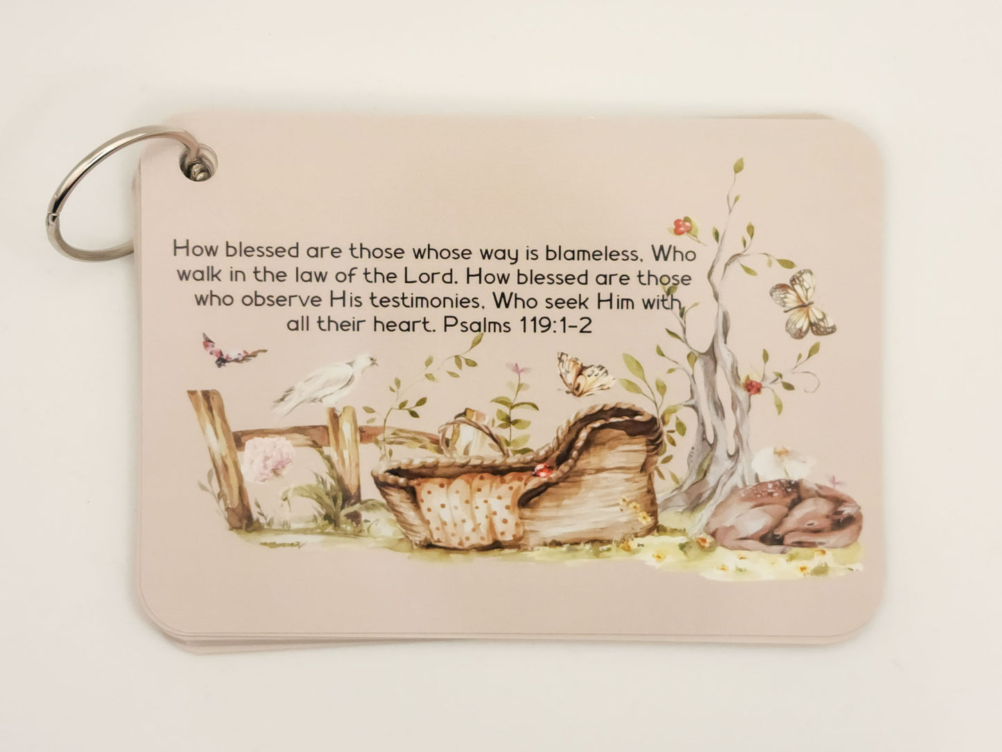 English Bible Verse Cards (Intermediate Set 1)