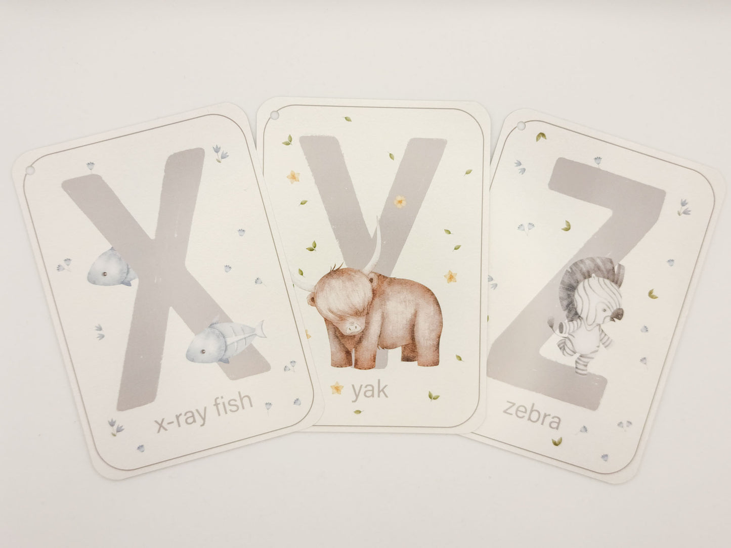 English Alphabet Flash Cards