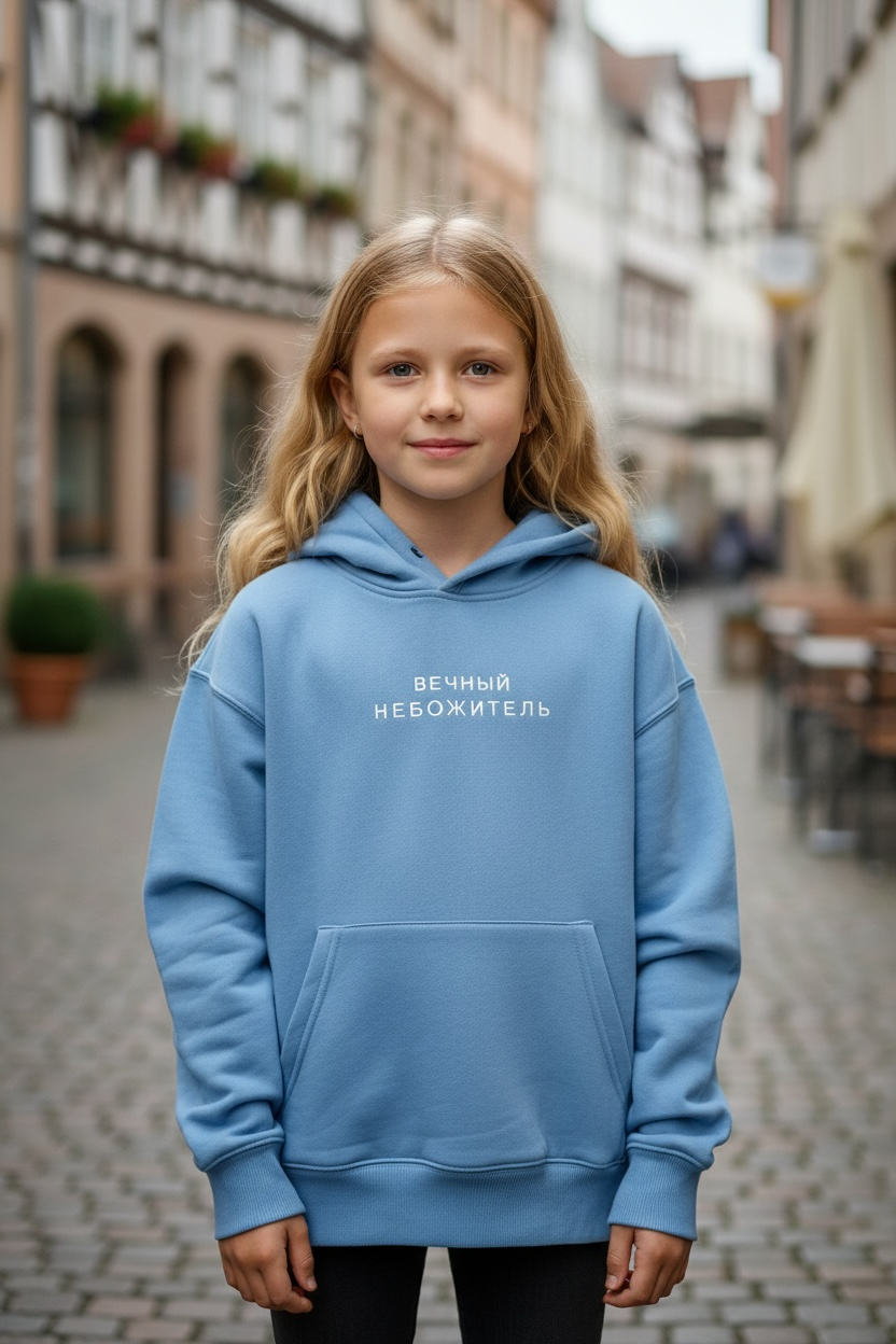 Детское Худи с Вышивкой-Вечный Небожитель