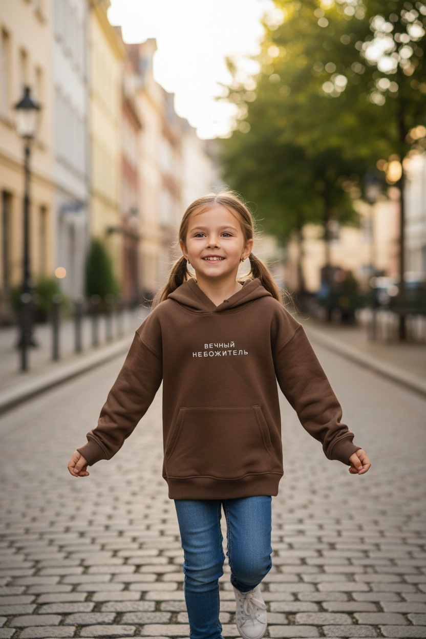 Детское Худи с Вышивкой-Вечный Небожитель