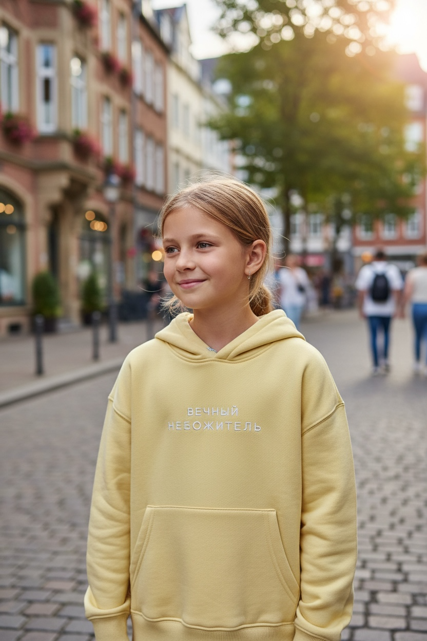 Детское Худи с Вышивкой-Вечный Небожитель