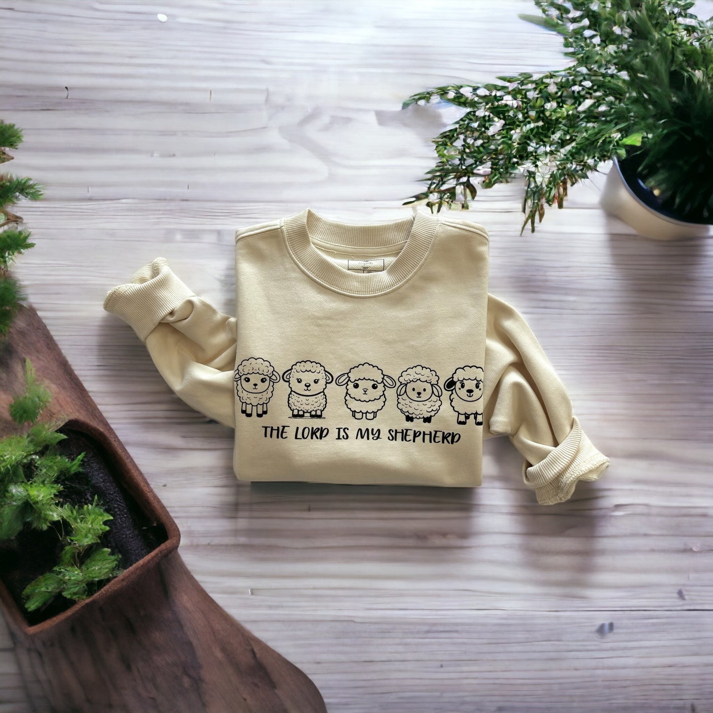 The Lord is My Shepherd Kids Crewneck Sweater Set 2