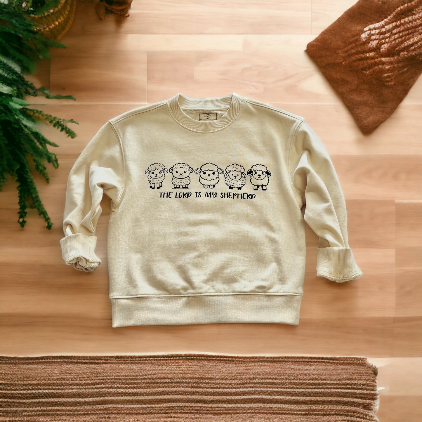 The Lord is My Shepherd Kids Crewneck Sweater Set 2