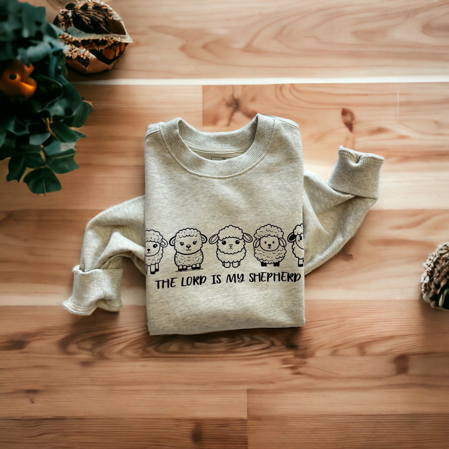 The Lord is My Shepherd Kids Crewneck Sweater Set 2